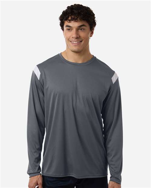 Badger - Unisex On The Rise Long Sleeve T-Shirt - 4255