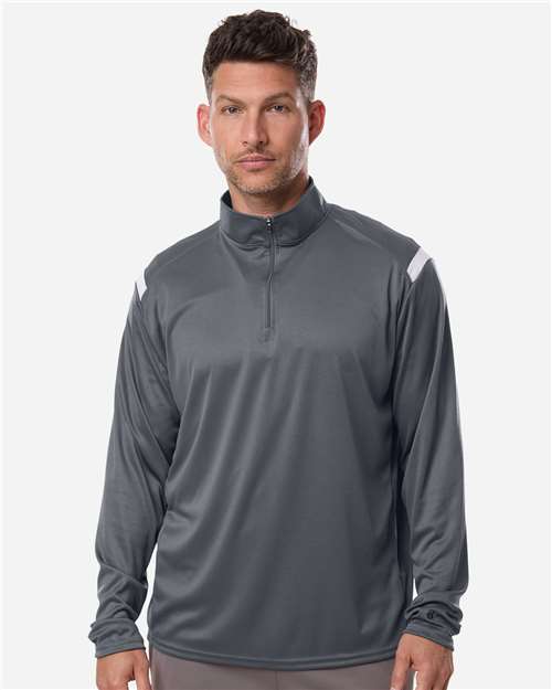 Badger - Men's On The Rise Quarter-Zip Pullover - 4265