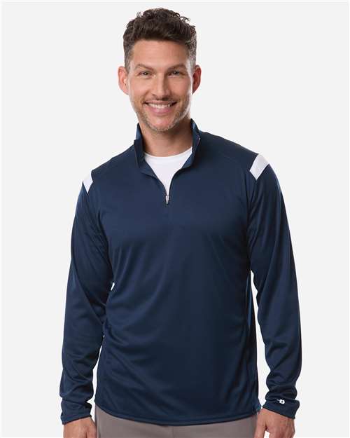 Badger - Men's On The Rise Quarter-Zip Pullover - 4265