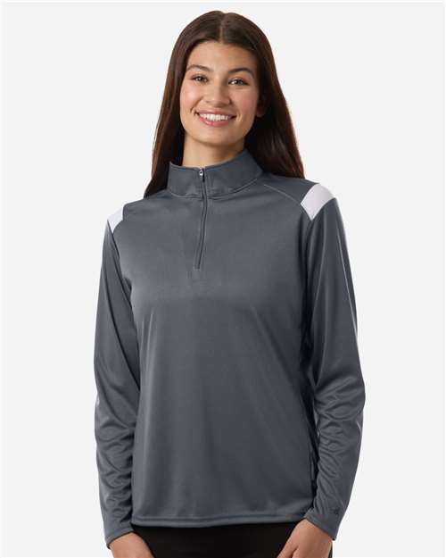 Badger - Women's On The Rise Quarter-Zip Pullover - 4266