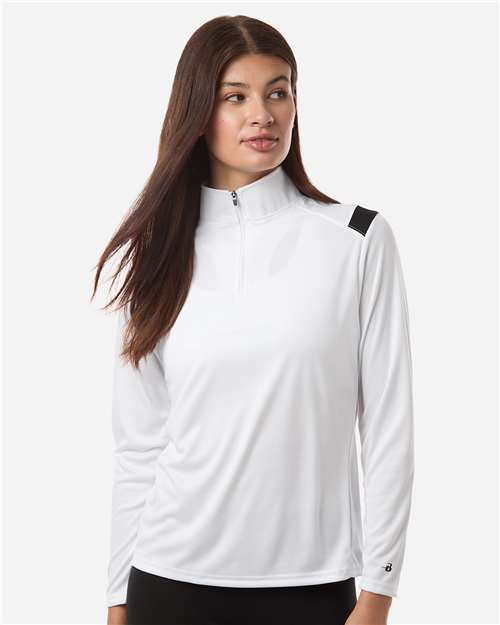 Badger - Women's On The Rise Quarter-Zip Pullover - 4266