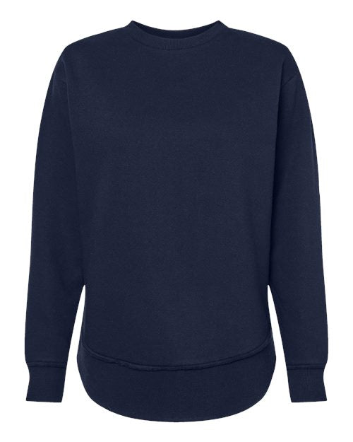 LAT - Sudadera de cuello redondo de polar para mujer - 3525