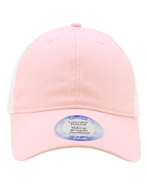 Infinity Her - Women's Peached Twill Mesh Back Cap - ANNIE