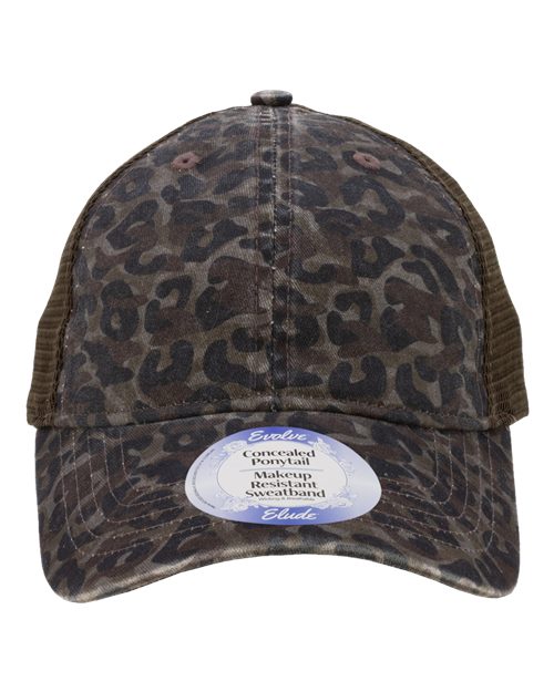 Infinity Her - Women's Peached Twill Mesh Back Cap - ANNIE