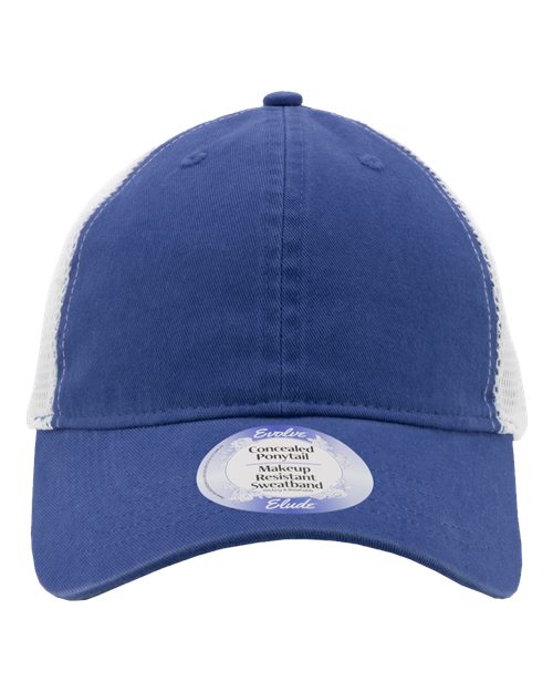 Infinity Her - Women's Peached Twill Mesh Back Cap - ANNIE