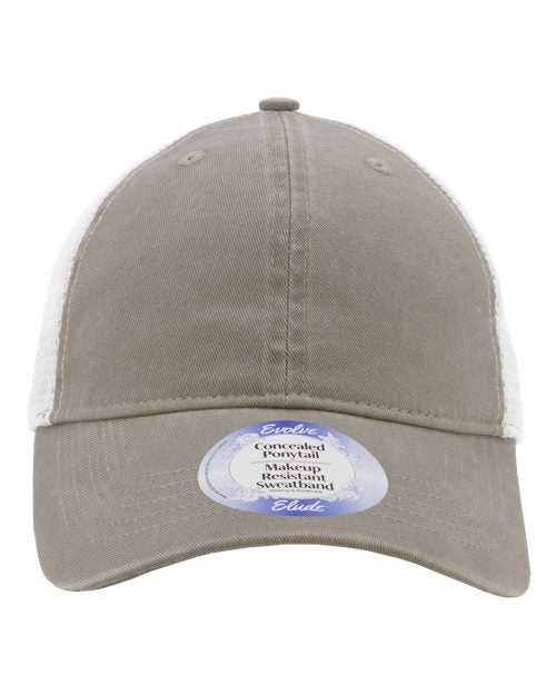 Infinity Her - Women's Peached Twill Mesh Back Cap - ANNIE