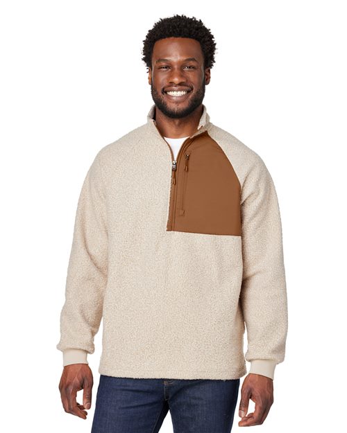 North End - Men's Aura Sweater Fleece Quarter-Zip Pullover - NE713