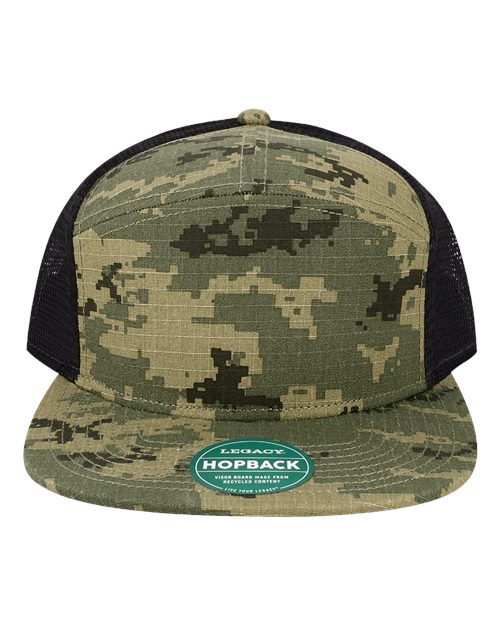 LEGACY - Hopback Seven-Panel Trucker Cap - H7FB