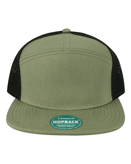 LEGACY - Hopback Seven-Panel Trucker Cap - H7FB