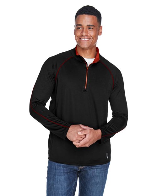 North End - Jersey de rendimiento Radar con cremallera de un cuarto para hombre - 88187