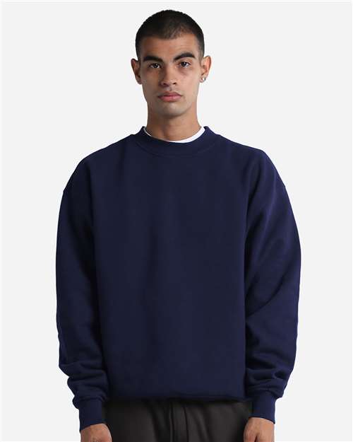 Shaka Wear - Sudadera de cuello redondo unisex Max Heavy Fleece teñida en prenda - SHGMC