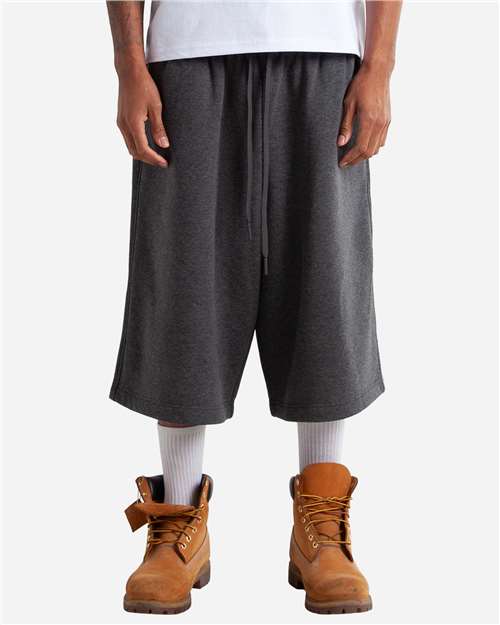 Shaka Wear - Pantalones Cortos Anchos de Felpa Unisex - SHLFBS