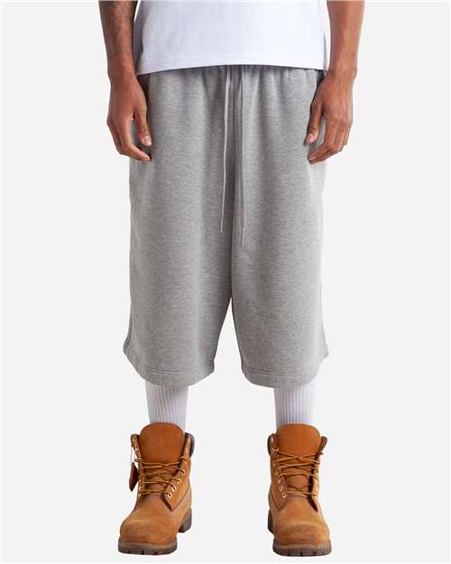 Shaka Wear - Pantalones Cortos Anchos de Felpa Unisex - SHLFBS