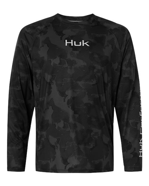 HUK - Men's Airweight KS Printed Crewneck Pullover - H1200718