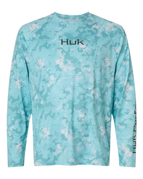 HUK - Men's Airweight KS Printed Crewneck Pullover - H1200718