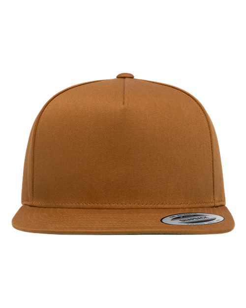 YP Classics - Gorra snapback de sarga de algodón de cinco paneles - 6007