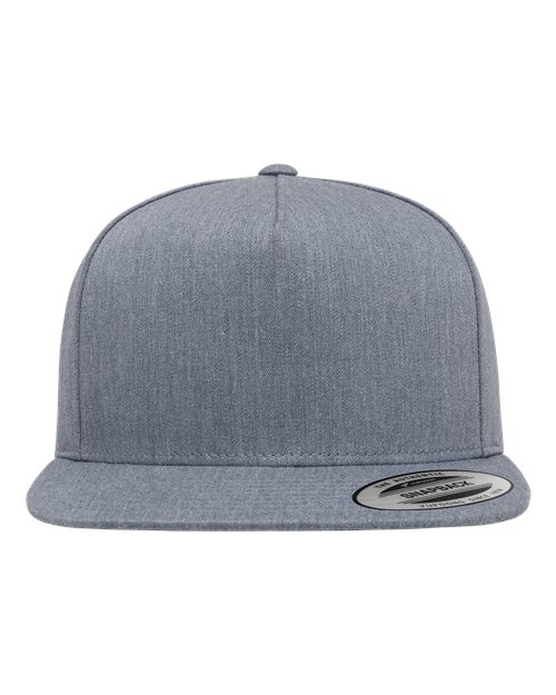 YP Classics - Gorra snapback de sarga de algodón de cinco paneles - 6007