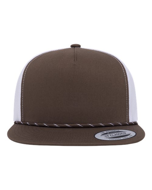 YP Classics - Classic Five-Panel Trucker Rope Cap - 6006BD