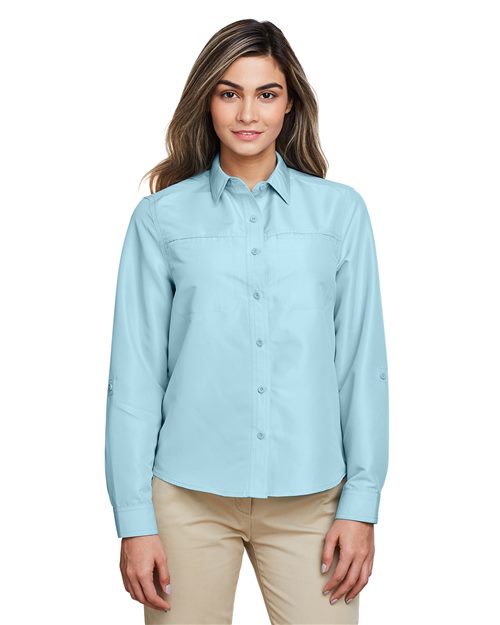 Harriton - Camiseta de rendimiento para mujer de Key West - M580LW