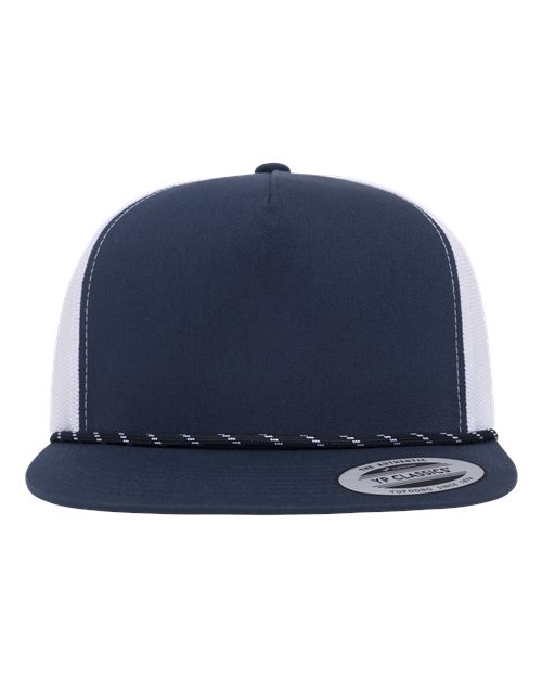 YP Classics - Classic Five-Panel Trucker Rope Cap - 6006BD