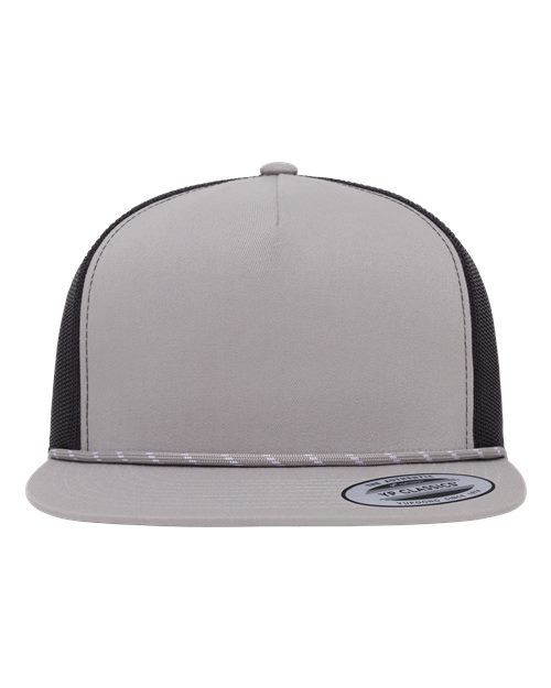 YP Classics - Classic Five-Panel Trucker Rope Cap - 6006BD