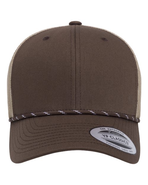 YP Classics - Retro Trucker Rope Cap - 6606BD