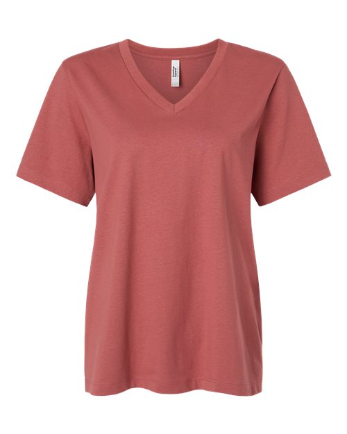 American Apparel - Women's Midweight V-Neck Tee - 58V2