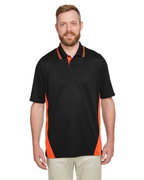 Harriton - Men's Tall Flash Snag Protection Plus IL Colorblock Polo - M386T