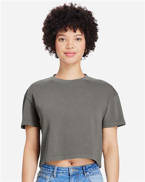 Lane Seven - Women's Garment-Dyed Urban Cropped Tee - LS86000GD