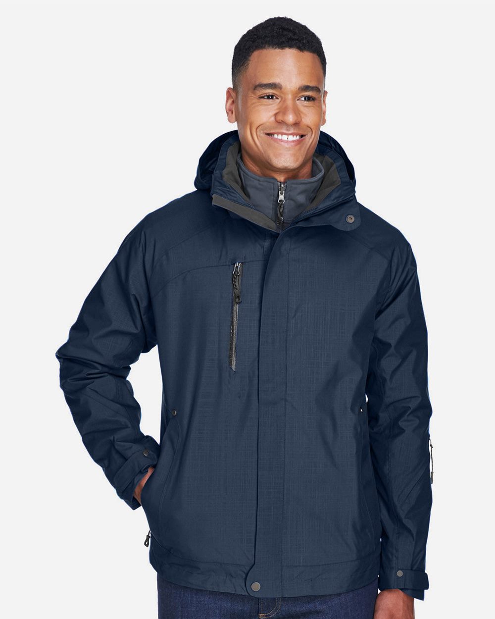 North End - Men's Caprice 3-in-1 Jacket with Soft Shell Liner - 88178