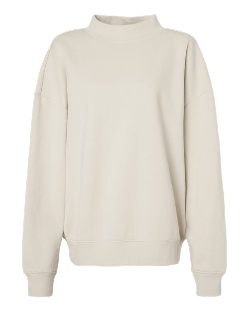 Independent Trading Co. - Women's Midweight Mock Neck Sweatshirt - IND280MOCK