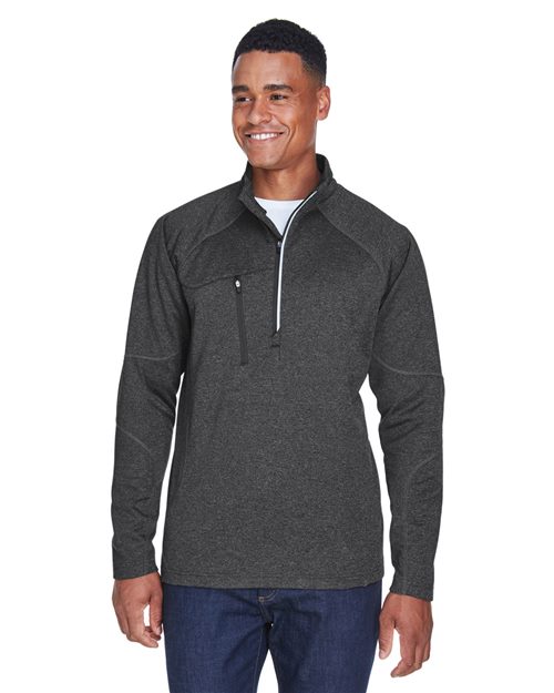 North End - Sudadera polar Catalyst Performance con cremallera de un cuarto para hombre - 88175