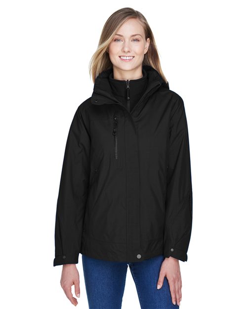North End - Chaqueta Caprice 3 en 1 para mujer con forro Soft Shell - 78178