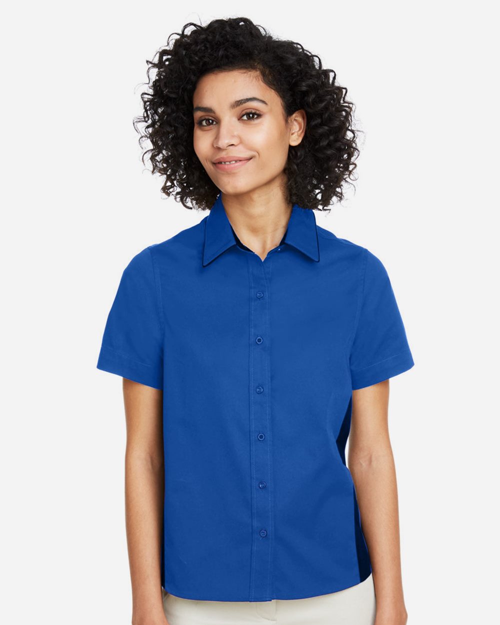 Harriton - Camisa con bloques de color Flash IL para mujer - M586W