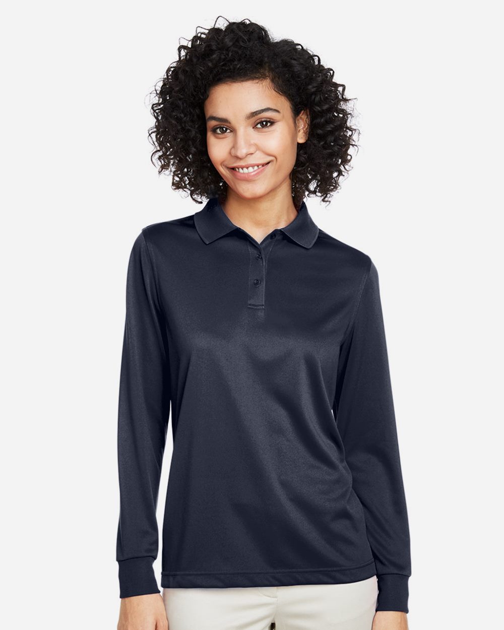 Harriton - Polo de manga larga Advantage Snag Protection Plus IL para mujer - M348LW