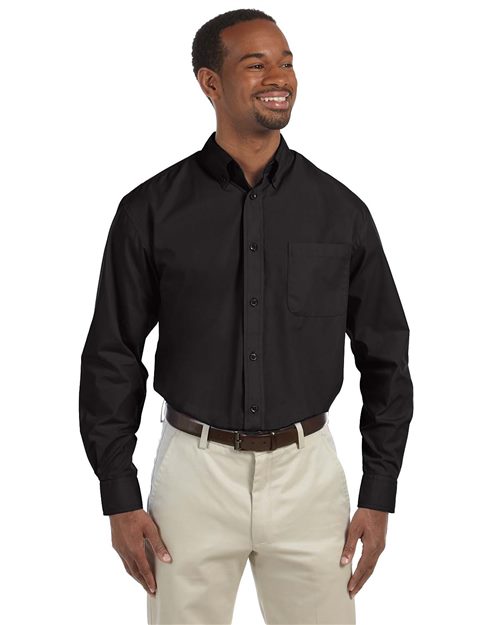 Harriton - Popelina esencial para hombre - M510