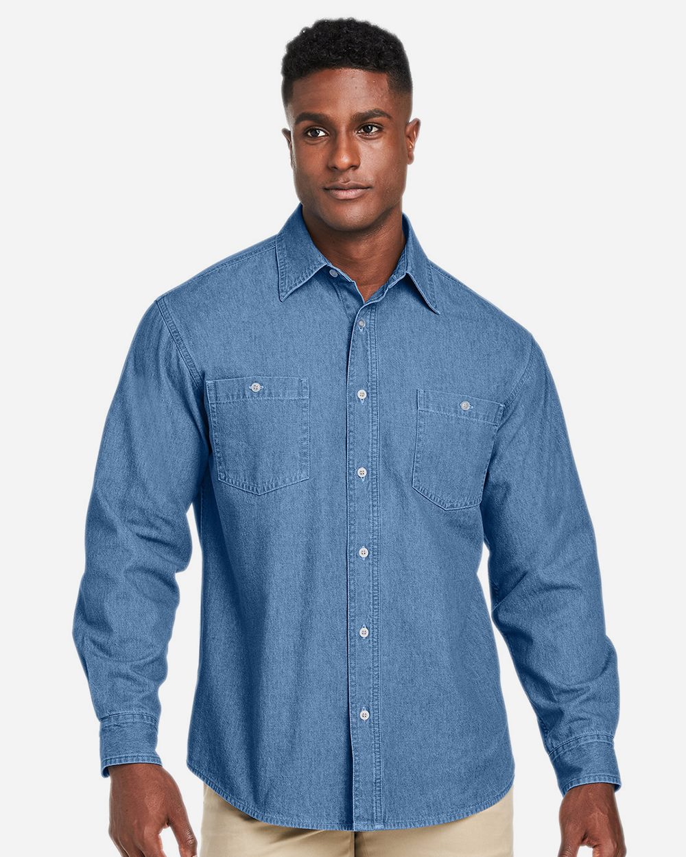 Harriton - Unisex Denim Shirt Jacket - M540
