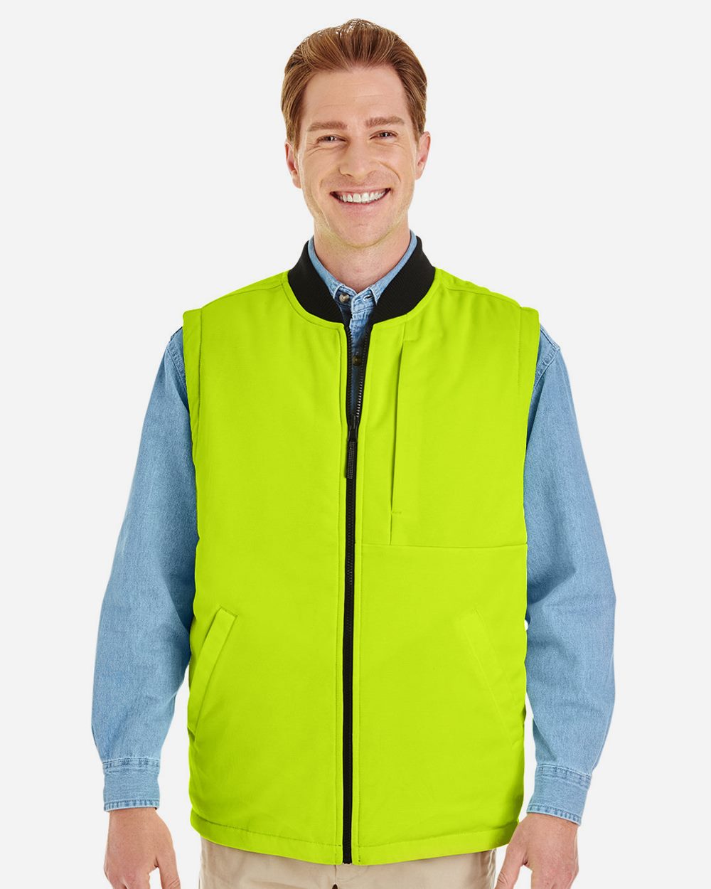 Harriton - Chaleco reversible interactivo unisex Dockside para congelador - M776
