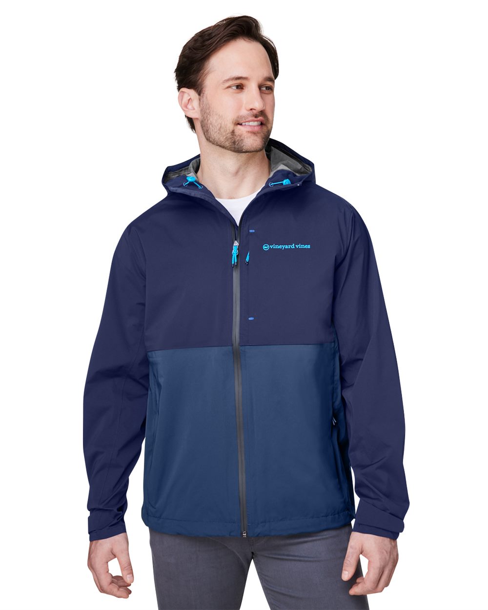 vineyard vines - Men's On-The-Go Packable Rain Shell - O001647