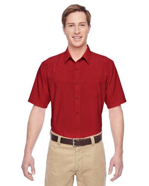 Harriton - Camisa deportiva de manga corta Paradise para hombre - M610S