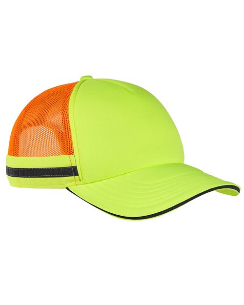 Big Accessories - Safety Trucker Cap - BA661