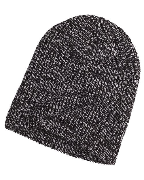 Accesorios grandes - Gorro acanalado jaspeado - BA524