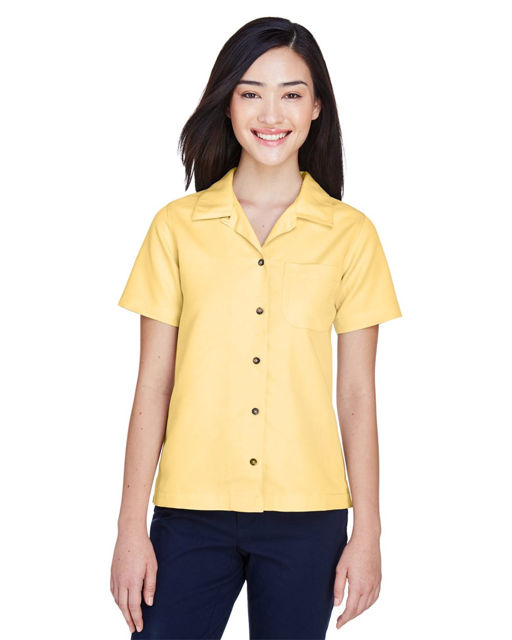 UltraClub - Women's Cabana Breeze Camp Shirt - 8981