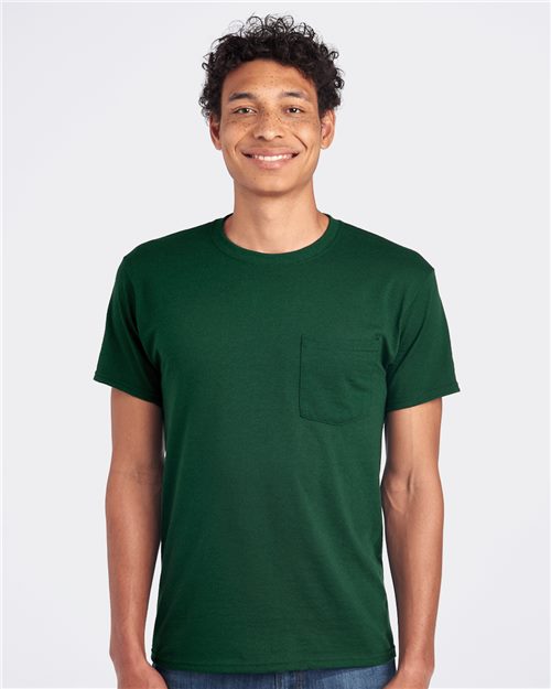 JERZEES - Unisex Dri-Power® 50/50 Pocket T-Shirt - 29MPR