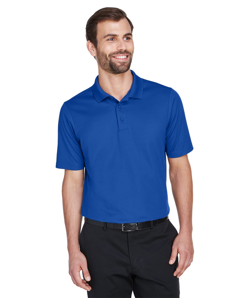 Devon & Jones - Queensboro CUSTOM DJ MENS PERF PIQUE POLO - 1434