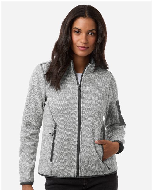 North End - Chaqueta polar con cremallera completa Jasper para mujer - NE730W