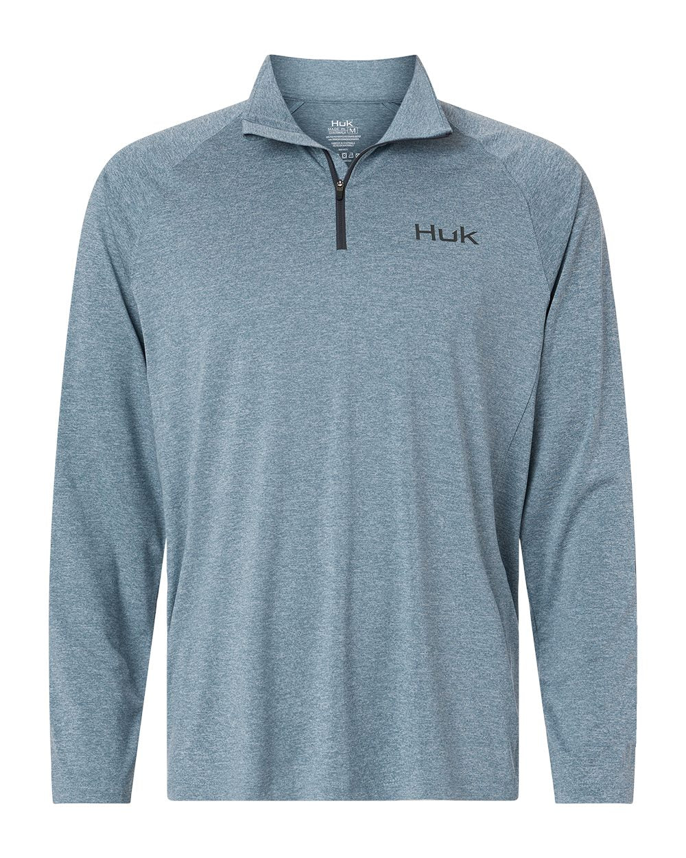 HUK - Men's Airweight Heather Quarter-Zip Pullover - H1200715