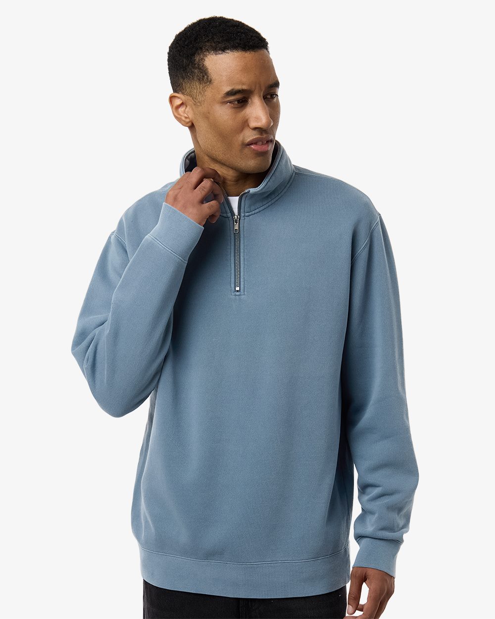 Independent Trading Co. - Unisex Pigment-Dyed Quarter-Zip Pullover - PRM4600QZ