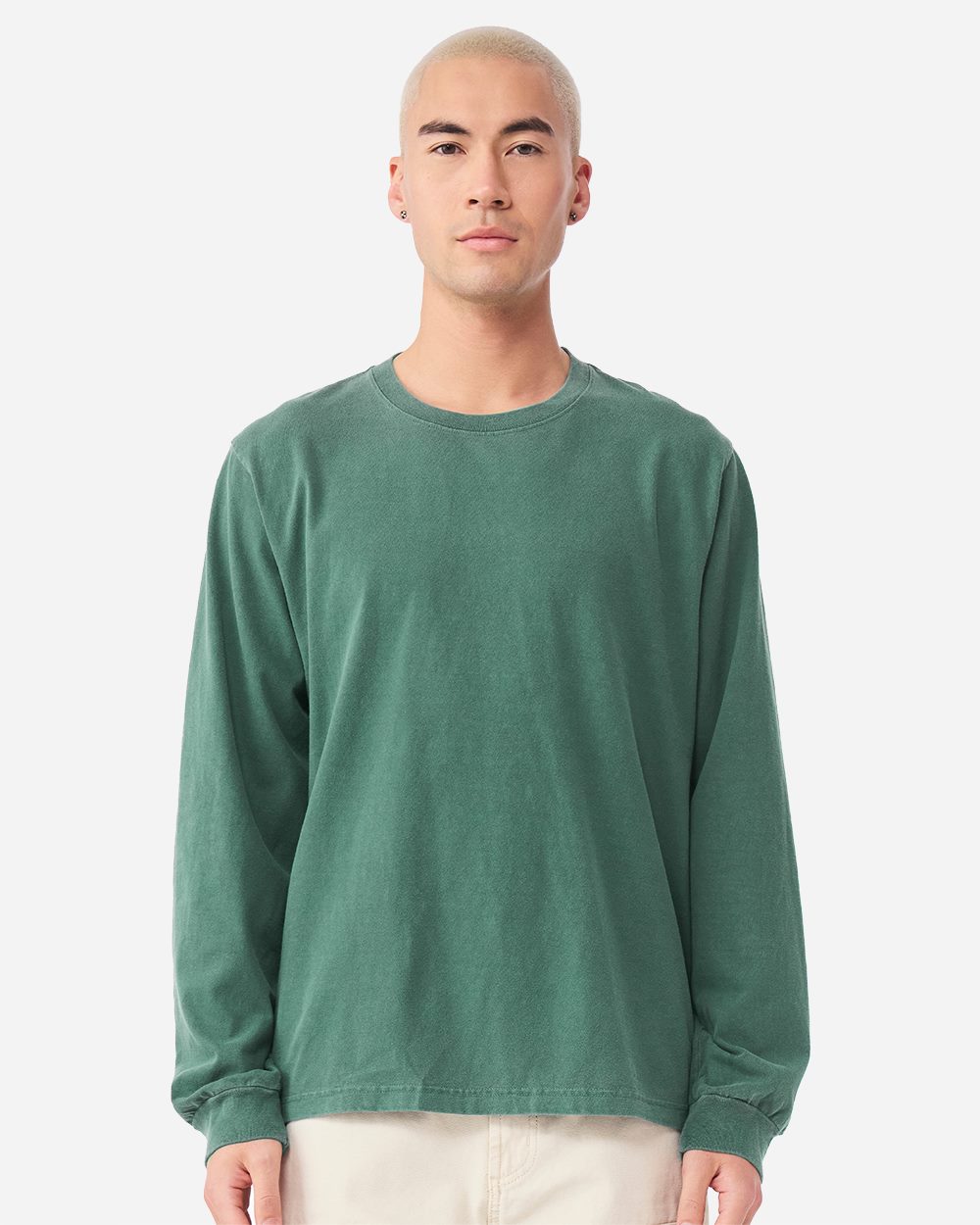 BELLA + CANVAS - Unisex Heavyweight Garment-Dyed Long Sleeve Tee - 4851GD