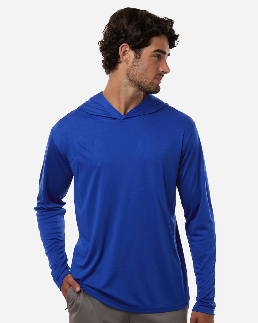 AllPro - Unisex Pro-Lock Performance Hooded Long Sleeve T-Shirt - 48510